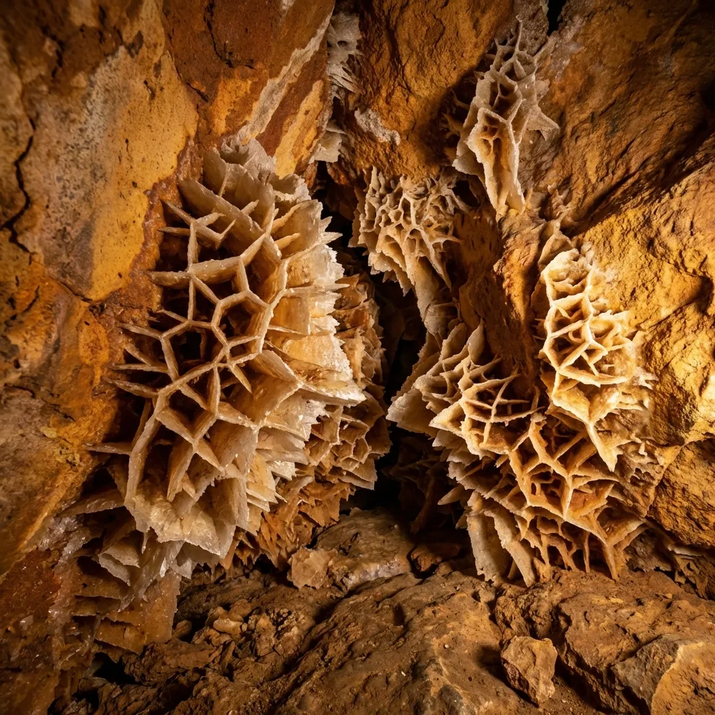 Boxwork formations in Wind Cave